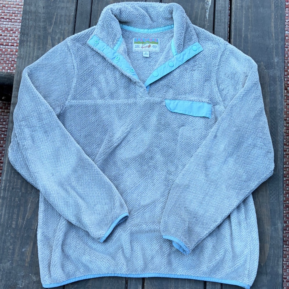 JACHS Women’s Super Soft Snap Pullover Size M
